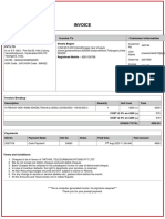 Invoice: Invoice From Invoice To Customer Information