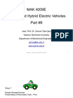 Ev - Part 08 - Energy Storages and Photovoltaics