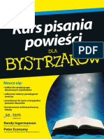 Kurs Pisania Powiesci Dla Bystrzakow