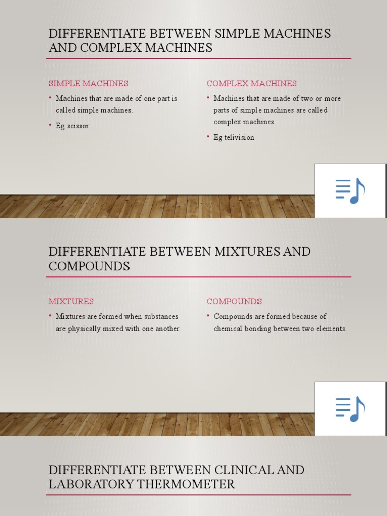 Simple vs Complex Machines Explained | PDF | Weight | Velocity