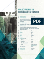 Project Profile On Reprocessing of Plastics