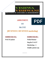 Assignment MKT 1 Vishal Kumar