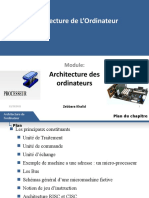 01- Architecture Des Ordinateurs