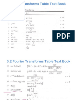 Fourier Tables Book