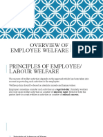 Overview of Employee Welfare