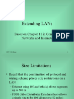 Extending Lans: Based On Chapter 11 in Computer Networks and Internets