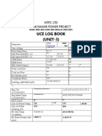 Uce Log Book (UNIT-3) : NTPC LTD Unchahar Power Project