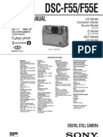 Service Manual: DSC-F55/F55E