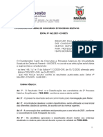 Edital N° 062-2021 - GRE - Resultado Final