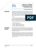 CPLDs Vs FPGAs (Altera PIB 18)
