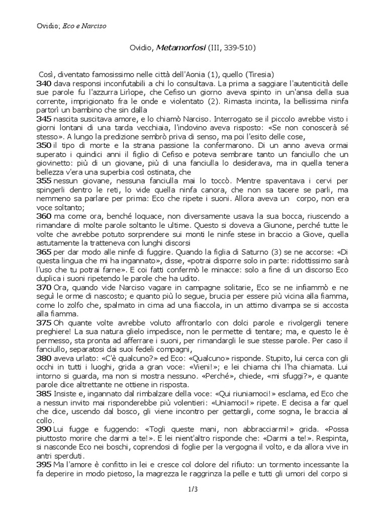 Ovidio Eco e Narciso ITA | PDF, image size:768x1024