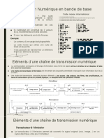 Transmission Numerique en Bande de Base