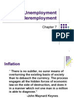Inflation, Unemployment and Underemployment