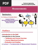 Measurements: Instructor