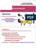 Measurements: Instructor