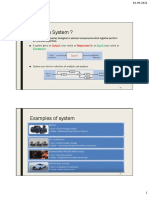 What Is A System ?: Input Excitation