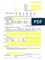 Collateral Order Form 2021