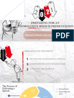 Preparing For An Informative Speech Presentation: Pbi10102 English For Communication I