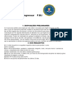 Formulario FBI