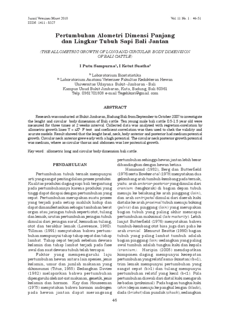 Jurnal Tentang Susu Sapi
