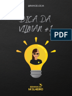 1 de 10 #DicasDaVilman - Por Rangel Maia - Semana Do Milheiro