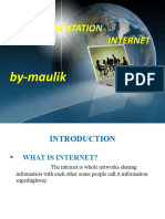 Presentation On Internet