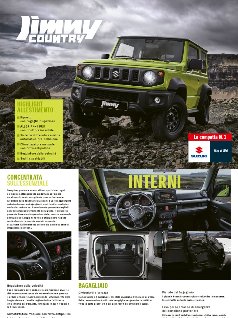 Suzuki Brochure Jimny - It | PDF