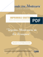 CM - Tarjetas Montessori de Los Resaques Letra Imprenta
