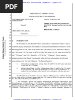 Volterra Semiconductor v. Primarion Patent MSJ