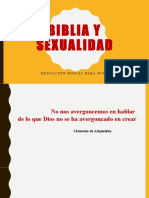 Biblia y Sexualidad -Eduacion Sexual Para Jovenes