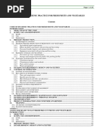 Code of Hygienic Practice For Fresh Fruits and Vegetables: Content