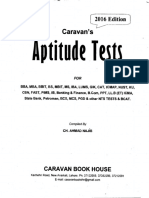 Caravan Aptitude Test 2016 BOOK