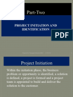 Part-Two: Project Initiation and Identification