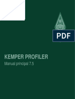 KEMPER PROFILER Manual Principal 7.5