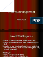 Maxillofacial trauma management techniques