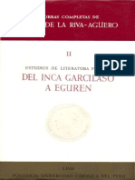Estudios de Literatura Peruana - Riva-Agüero - Parte 1