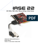 Terratec Producer/Phase 22 English Manual Version 1.0, Last Revised: October 2003