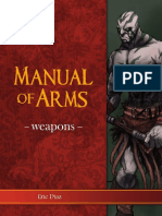 Manual of Arms Weapons