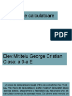 Rețele calculatoare