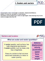 4.1.1 Scalars and Vectors: Specification