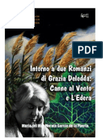 Intorno A Due Romanzi Deleddiani: Canne Al Vento e L'edera