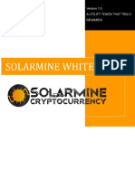Solarmine - The First Bitcoin Mining Operation Powered by Solar Energy