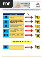 Matriz de Referência para Matemática Saeb 2025 | PDF | Equações | Geometria
