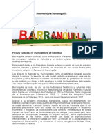 Bienvenido a Barranquilla, la ciudad del Carnaval