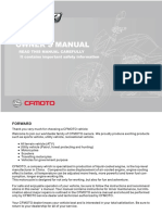 CF650NK Owners Manual