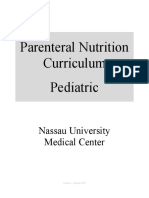 Pediatric PN Cirriculum