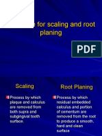 Rationale For Scaling and Root Planing