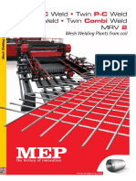 MEP Mesh Welding Plants from Coil to Panel Production