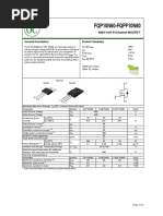 FQP10N60-FQPF10N60: General Description Product Summary