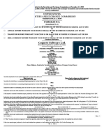 Cognyte Software LTD.: FORM 20-F/A